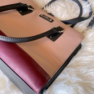Nine West Pink and Burgundy Purse